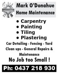 Mark O'Donahue Home Maintenance