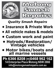 Molong Smash Repairs